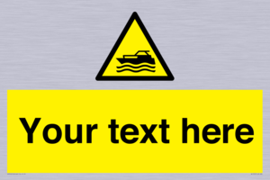 Custom Warning motorised watercraft